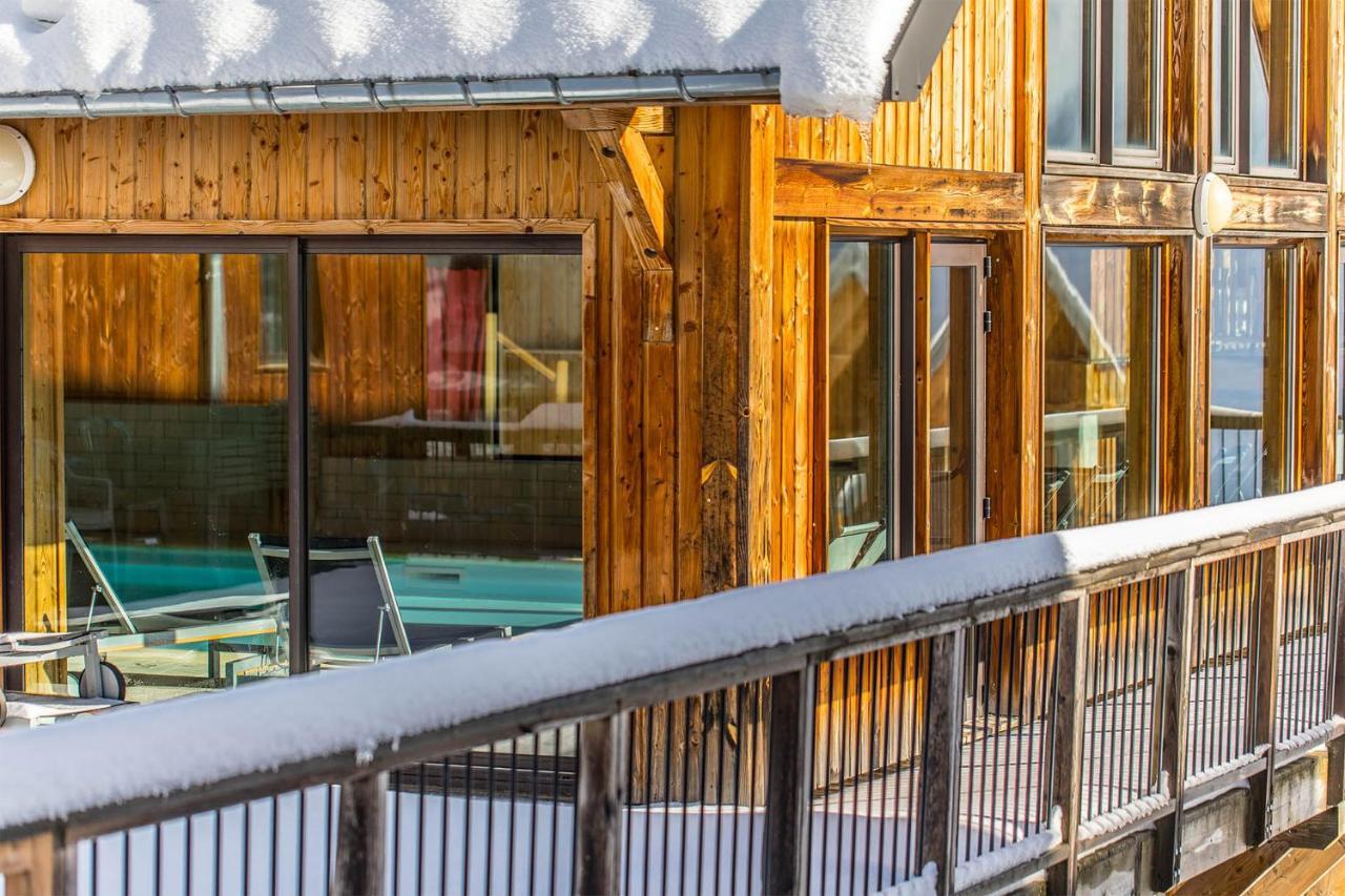 Madame Vacances Les Chalets Du Berger Premium*** La Feclaz Exterior photo